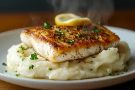 Пюре с треской